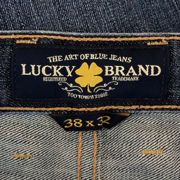 Lucky Brand 481 Relaxed Straight Jeans | 38x32 - Picture 8 of 10